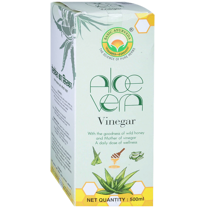 Basic Ayurveda Aloe Vera Vinegar | Grocsy