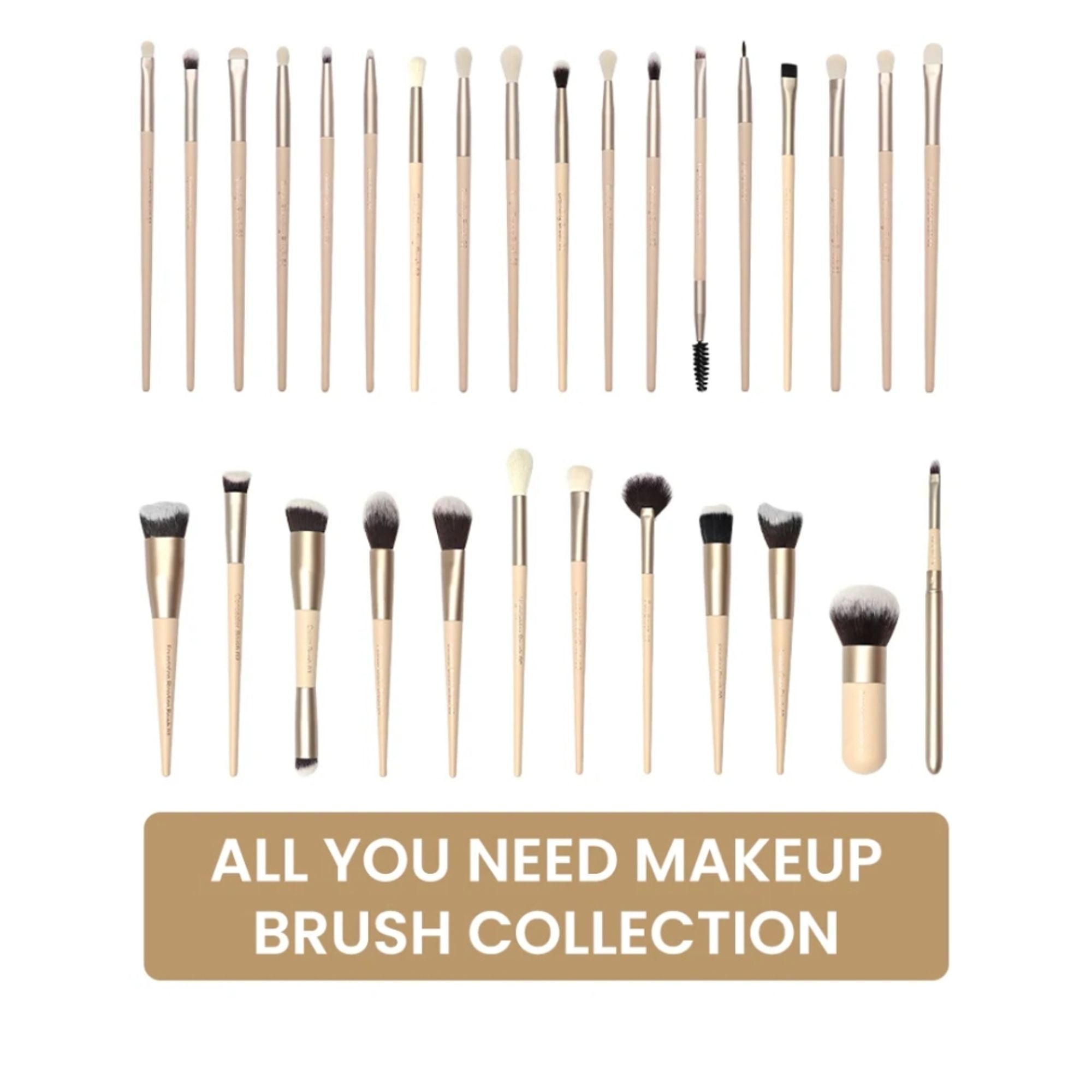 Milagro Beauty All You Need Makeup Brush Collection (Set Of 30 ) | Grocsy