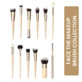Milagro Beauty Face The Makeup Brush Collection (Set Of 12 ) | Grocsy