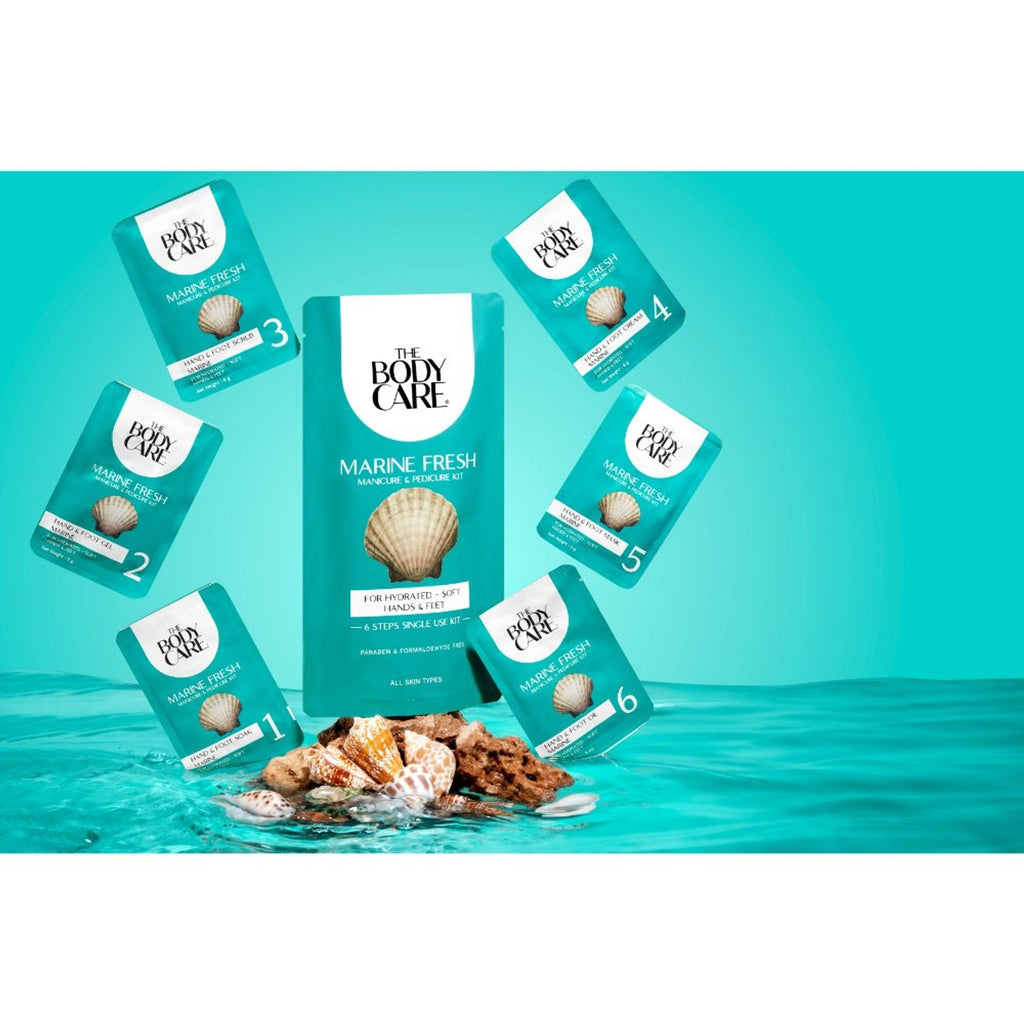 The Body Care Marine Hand & Foot Kit Mini Spa Set | Grocsy