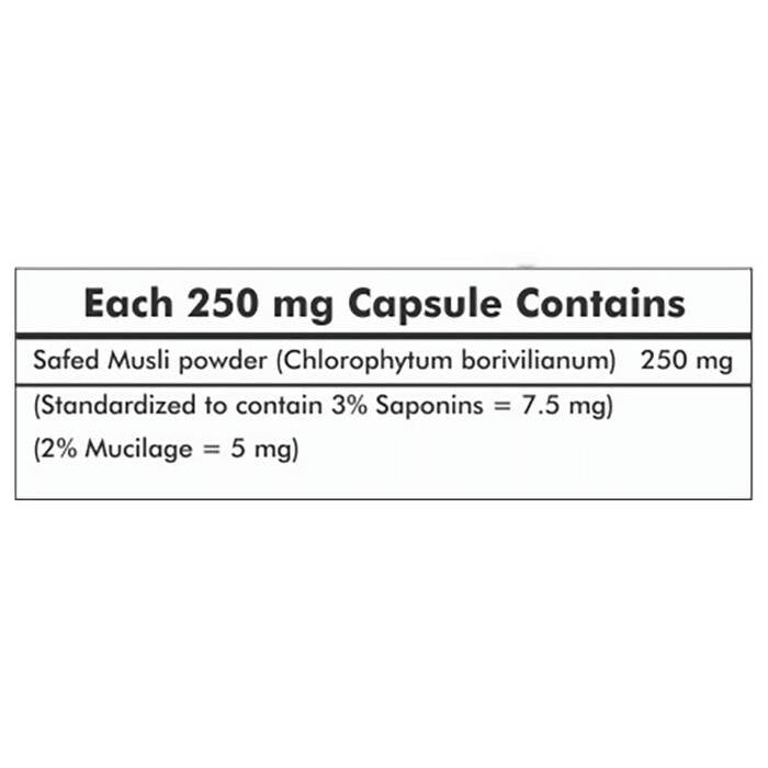 Naturz Ayurveda Musli Capsules | Grocsy