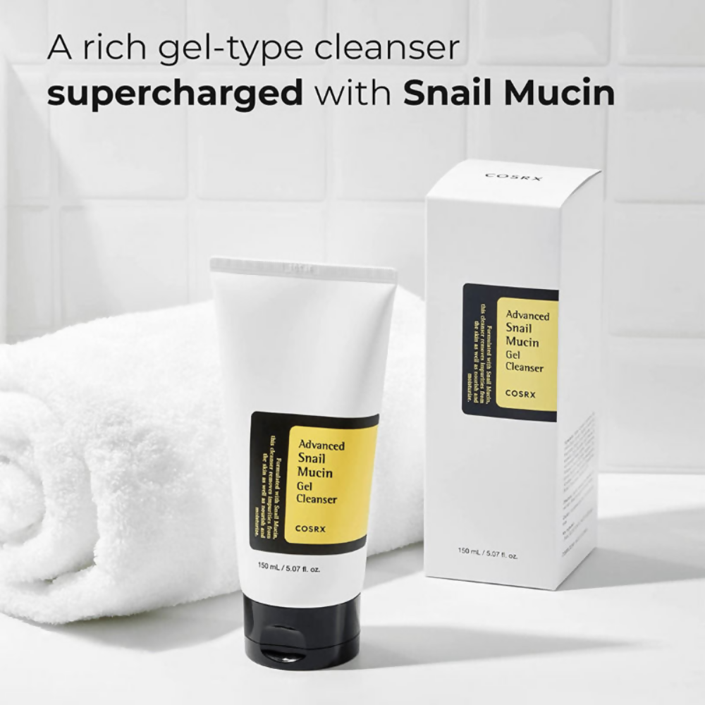 Cosrx Advanced Snail Mucin Gel Cleanser | Grocsy