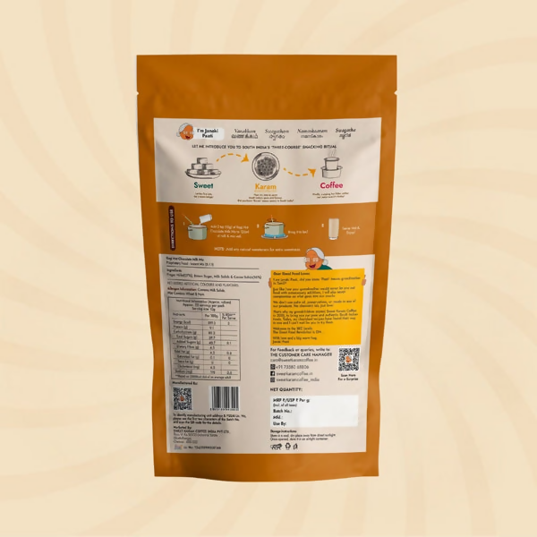 Sweet Karam Coffee Ragi Hot Chocolate Milk Mix | Grocsy