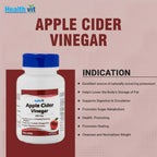 Healthvit Apple Cider Vinegar Capsules | Grocsy