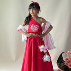 ArthLife Raspberry Pink Lehnga Set | Grocsy