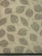 Sangria Olive Green Leaf Print Pure Chiffon Saree | Grocsy