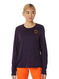 ASICS Fujitrail LS Logo Printed Round Neck T-Shirt | Grocsy