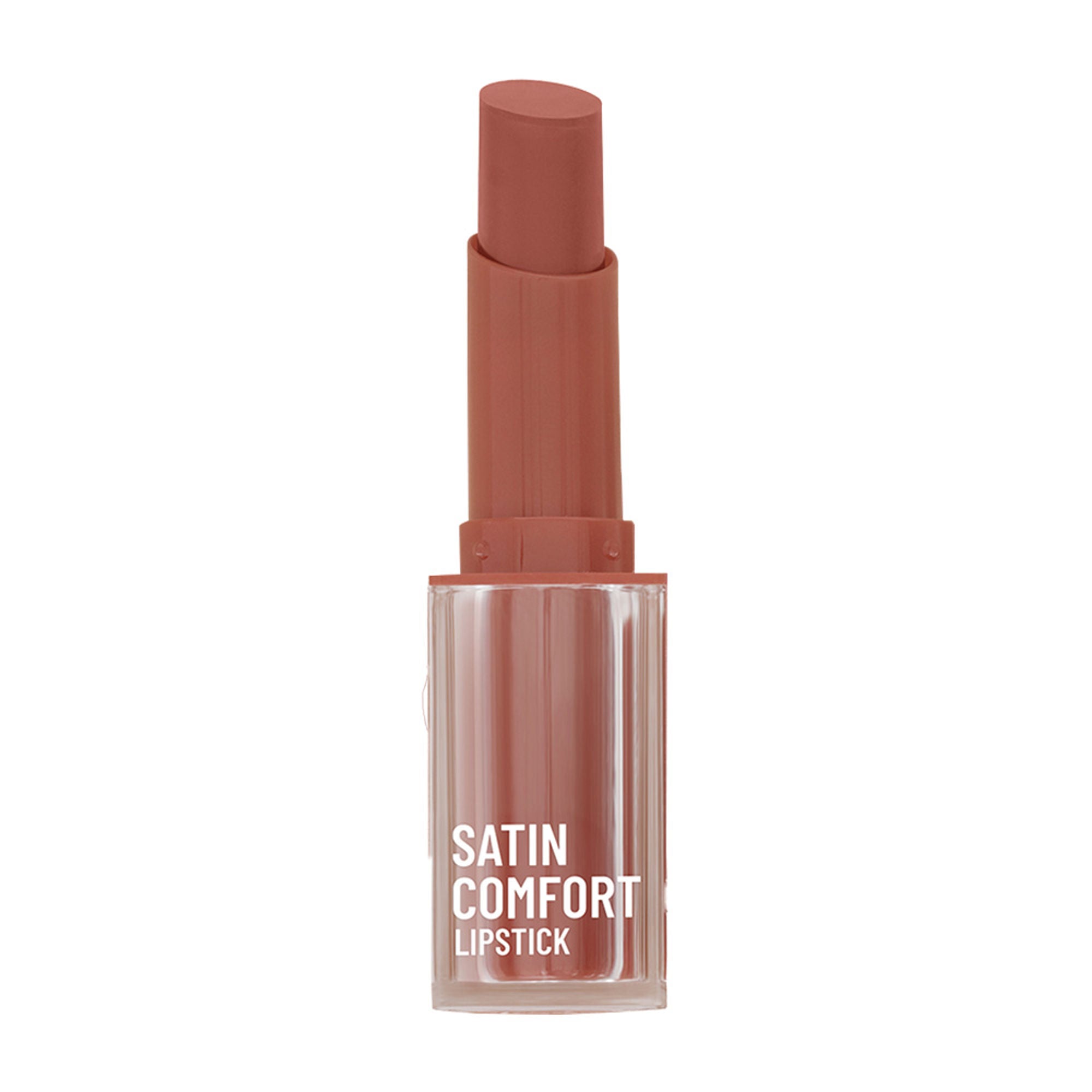 Swiss Beauty Satin Comfort Smooth Glide, Highly Pigmented , Ultra Hydrating Lipstick - 1 Barely Nude | Grocsy