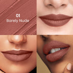 Swiss Beauty Satin Comfort Smooth Glide, Highly Pigmented , Ultra Hydrating Lipstick - 1 Barely Nude | Grocsy