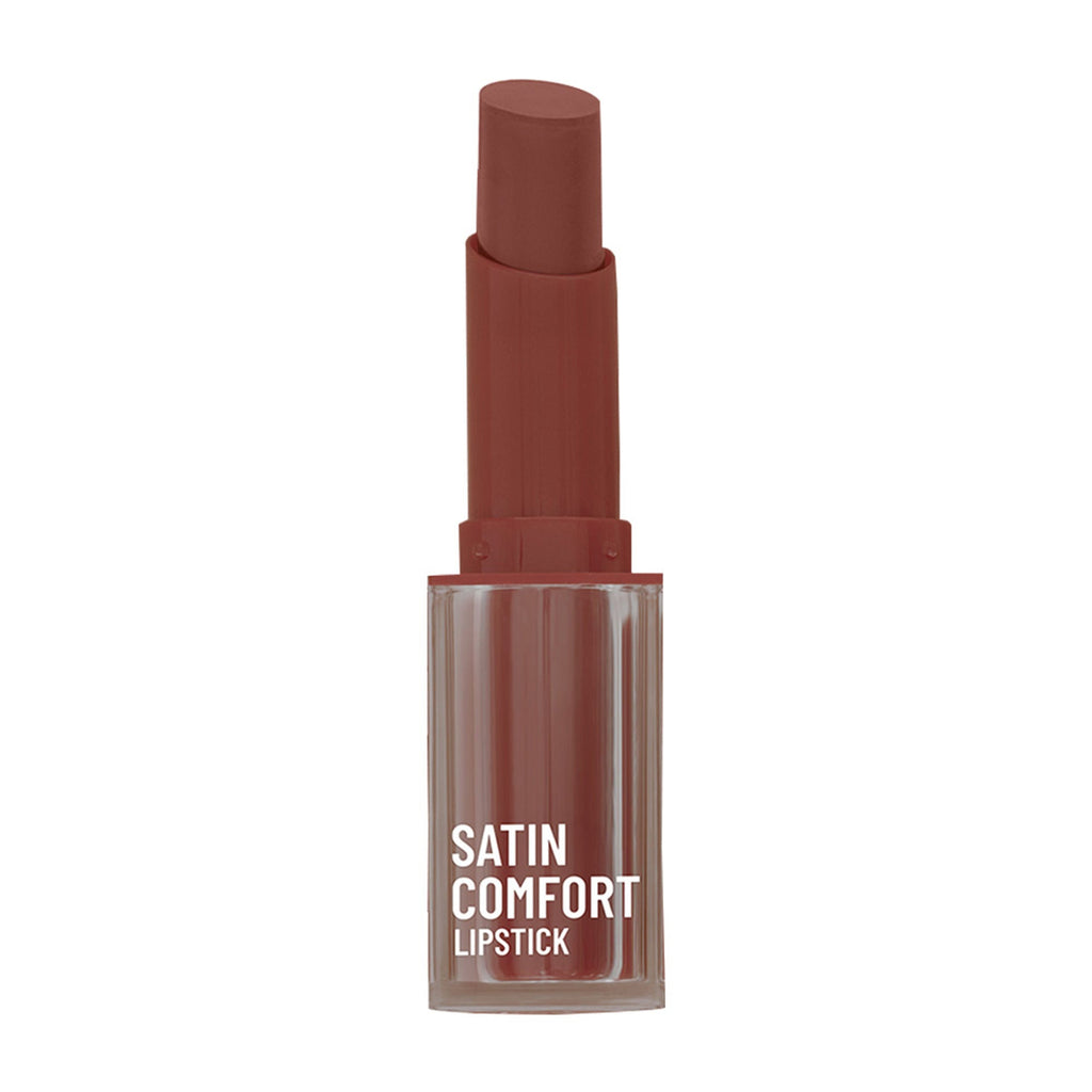 Swiss Beauty Satin Comfort Smooth Glide, Highly Pigmented , Ultra Hydrating Lipstick - 4 Toasted Brown | Grocsy
