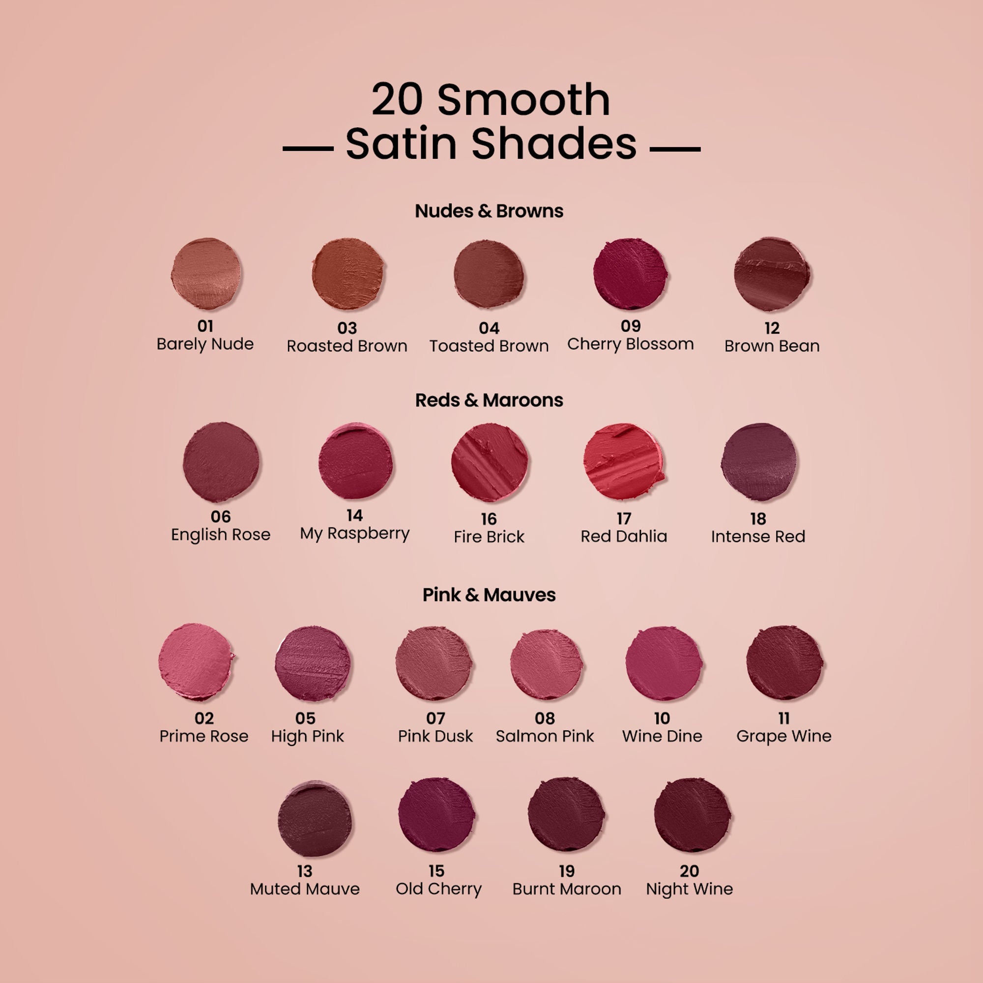 Swiss Beauty Satin Comfort Smooth Glide, Highly Pigmented , Ultra Hydrating Lipstick - 7 Pink Dusk | Grocsy
