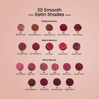 Swiss Beauty Satin Comfort Smooth Glide, Highly Pigmented , Ultra Hydrating Lipstick - 14 My Raspberry | Grocsy