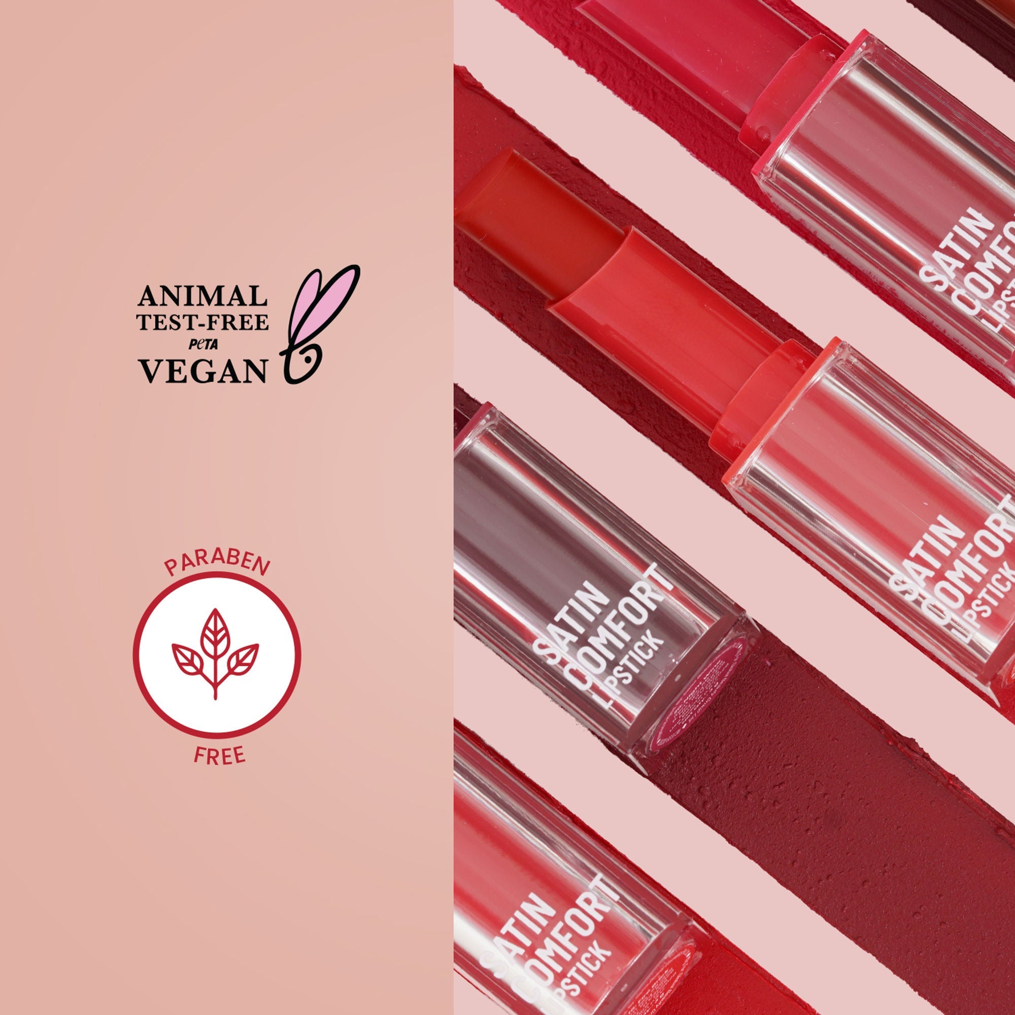 Swiss Beauty Satin Comfort Smooth Glide, Highly Pigmented , Ultra Hydrating Lipstick - 16 Fire Brick | Grocsy