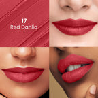 Swiss Beauty Satin Comfort Smooth Glide, Highly Pigmented , Ultra Hydrating Lipstick - 17 Red Dahlia | Grocsy