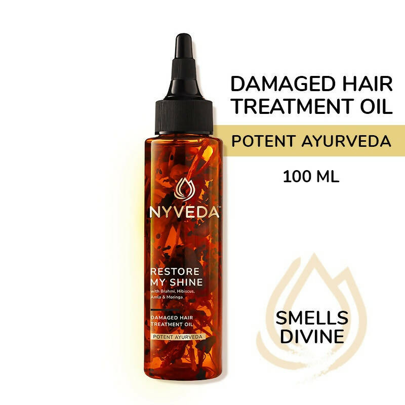 Nyveda Damaged Hair Treatment Oil | Restore My Shine | Grocsy