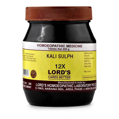 Lord's Homeopathy Kali Sulph Biochemic Tablets | Grocsy