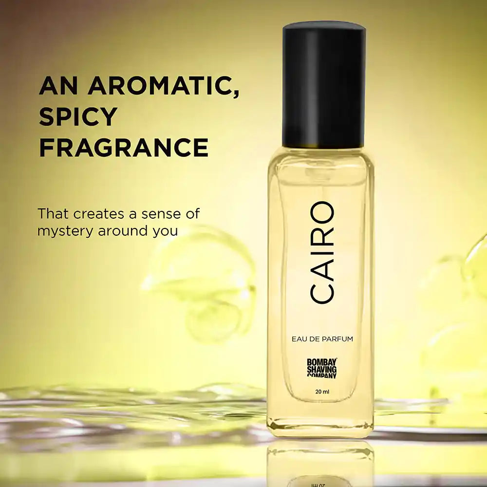 Bombay Shaving Company Cairo Fragrance 20 ml (With Out Box) | Grocsy