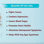 byPureNaturals Alsi Atta (Flaxseed Powder Flour) | Grocsy
