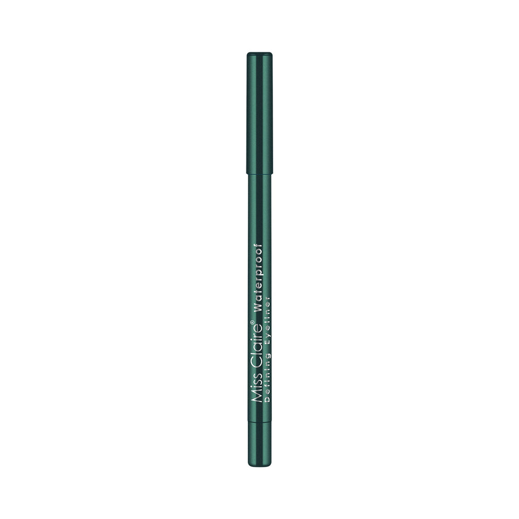Miss Claire Waterproof Defining One Stroke Eyeliner Kajal - Party Green | Grocsy
