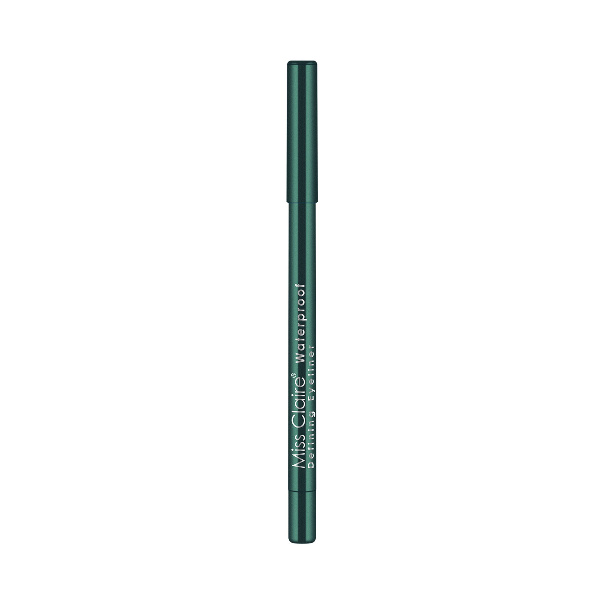 Miss Claire Waterproof Defining One Stroke Eyeliner Kajal - Party Green | Grocsy