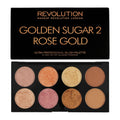 Makeup Revolution Golden Sugar 2 Rose Gold Ultra Professional Blush Palette | Grocsy
