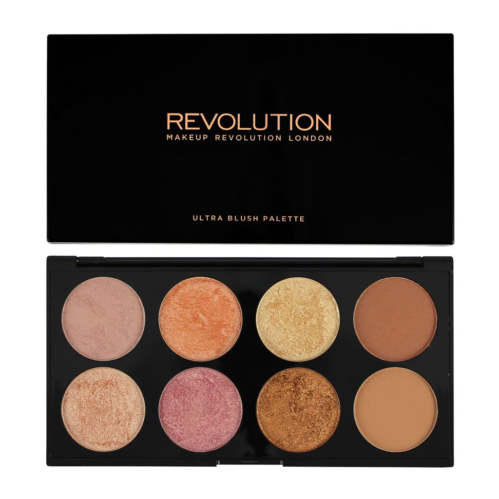 Makeup Revolution Golden Sugar 2 Rose Gold Ultra Professional Blush Palette | Grocsy