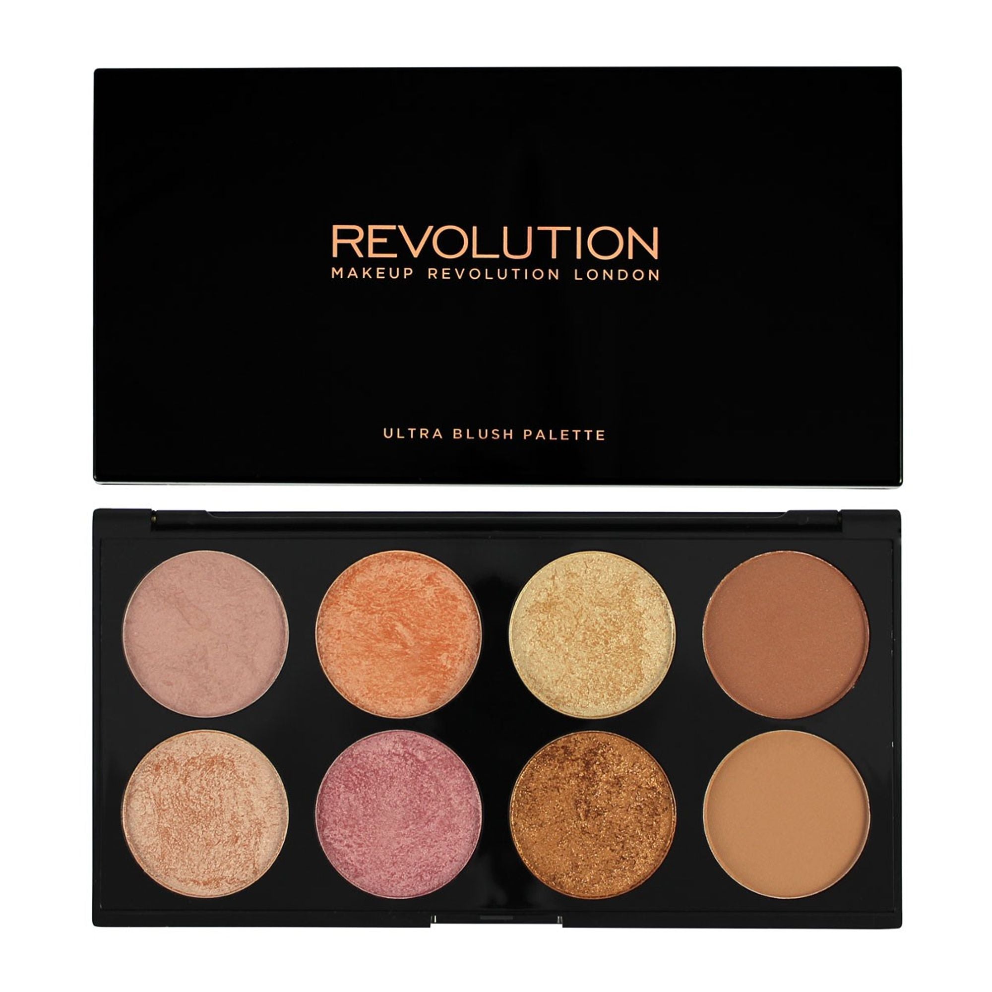 Makeup Revolution Golden Sugar 2 Rose Gold Ultra Professional Blush Palette | Grocsy