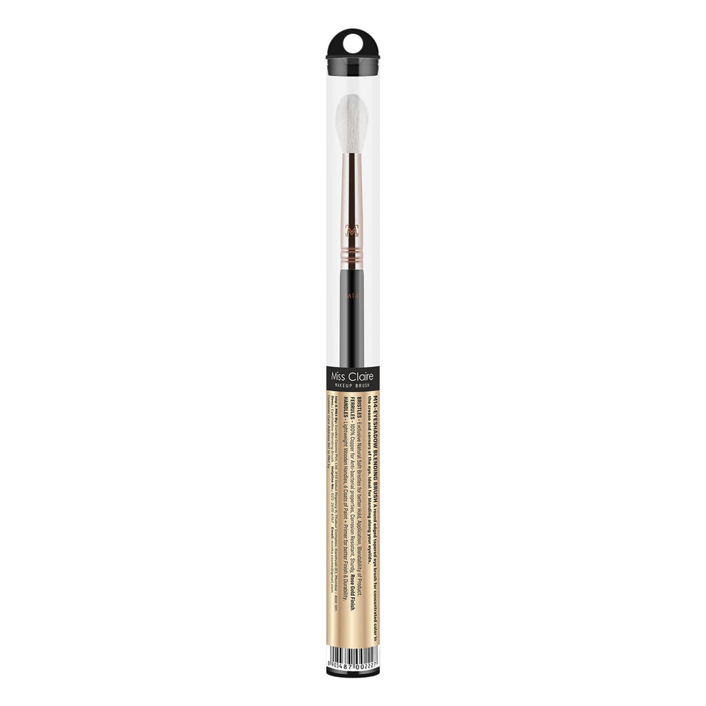 Miss Claire M14 - Eyeshadow Blending Brush - Rose Gold | Grocsy