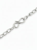 NVR Women Oxidised Silver Beaded Necklace | Grocsy