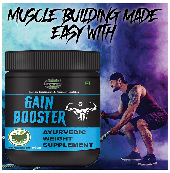 Sabates Gain Booster Ayurvedic Weight Supplement | Grocsy
