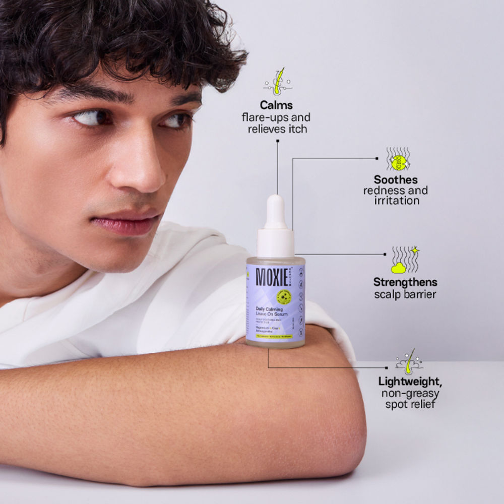 Moxie Beauty Daily Calming Leave On Serum | Grocsy