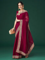 kasee Embroidered Sarees | Grocsy