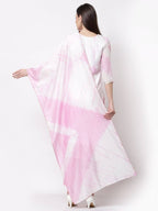 Myshka Pink Color Silk blend Embroidered Kurta With Pant Dupatta Set | Grocsy