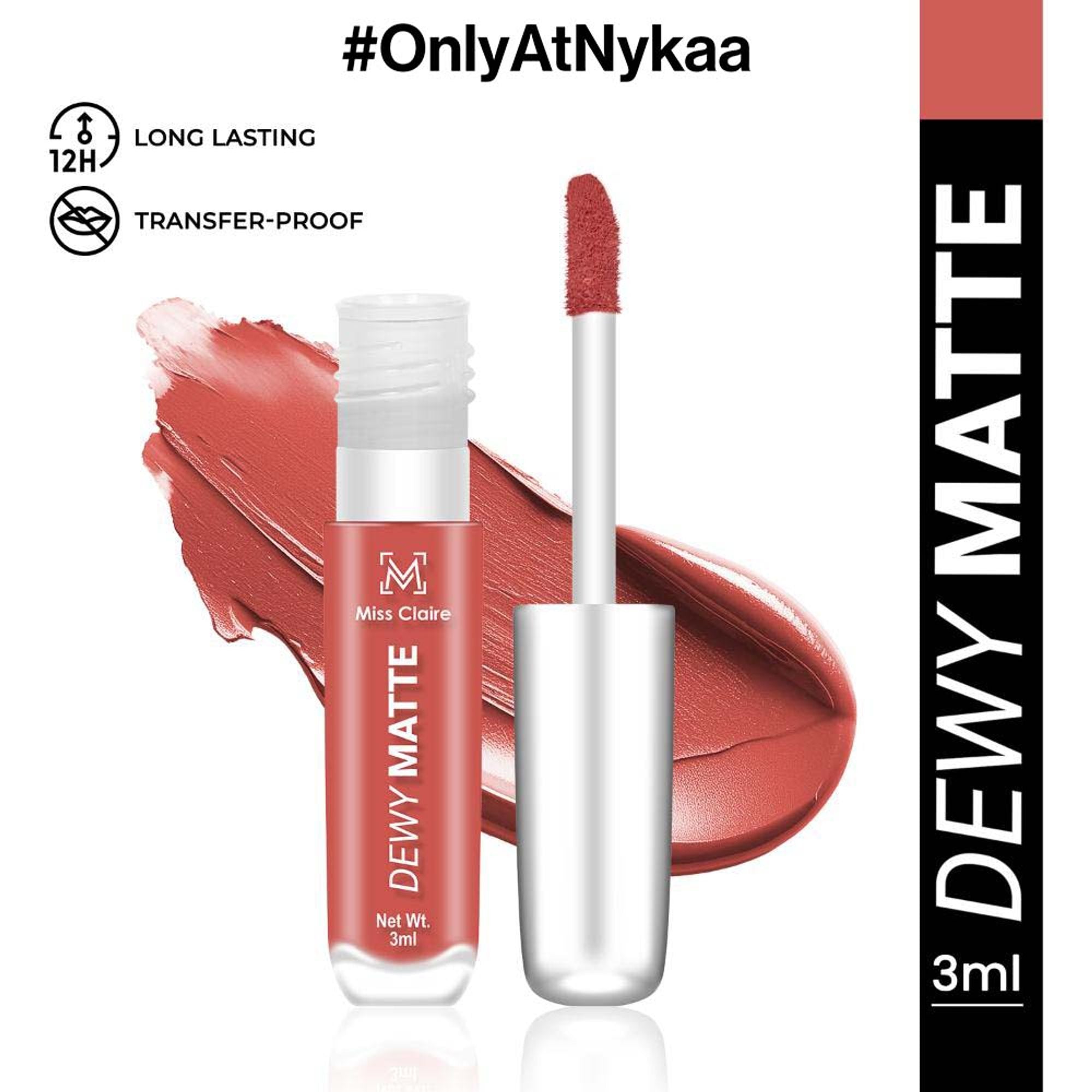 Miss Claire Dewy Matte Lip Color - 07 Runaway | Grocsy