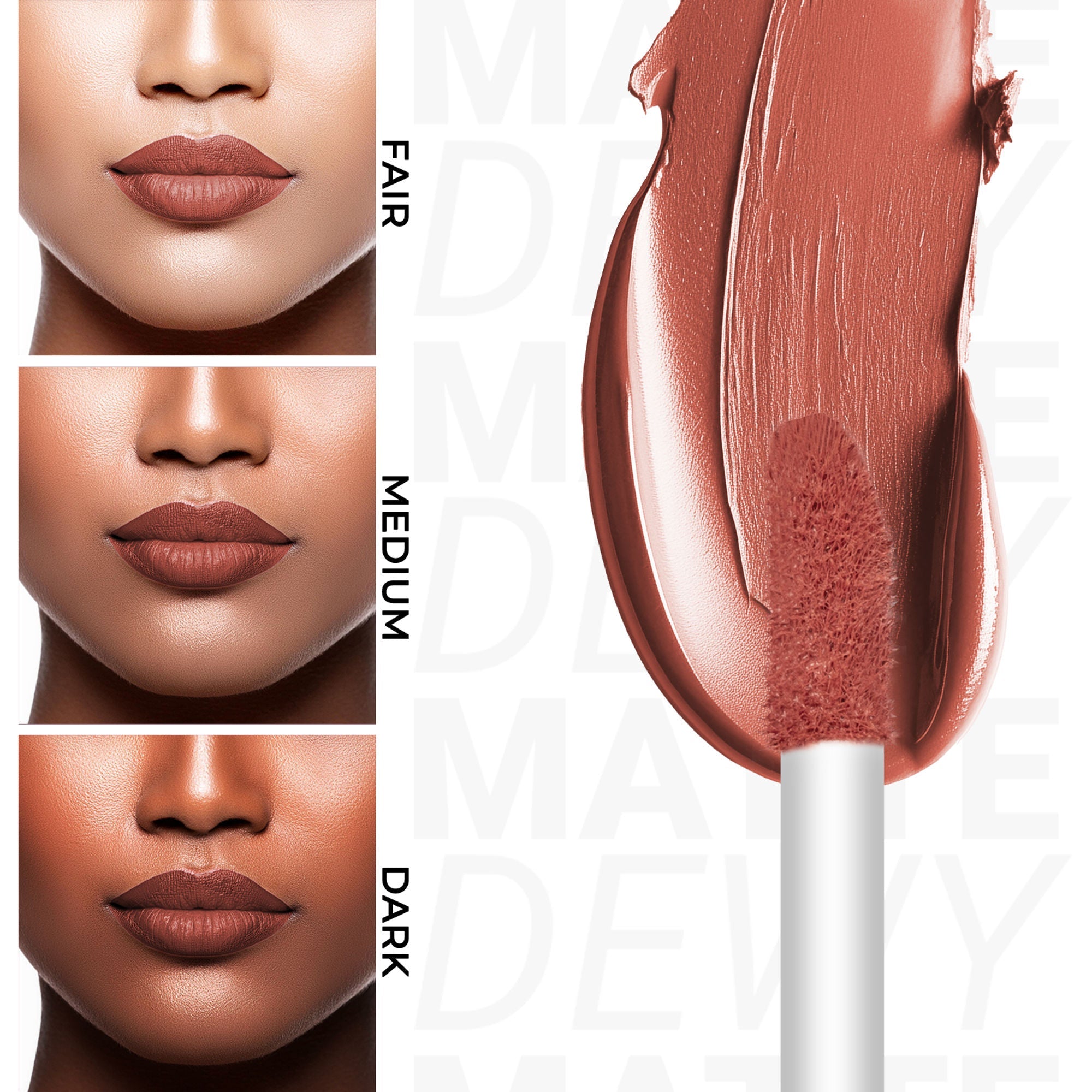Miss Claire Dewy Matte Lip Color - 12 Caramel Crush | Grocsy
