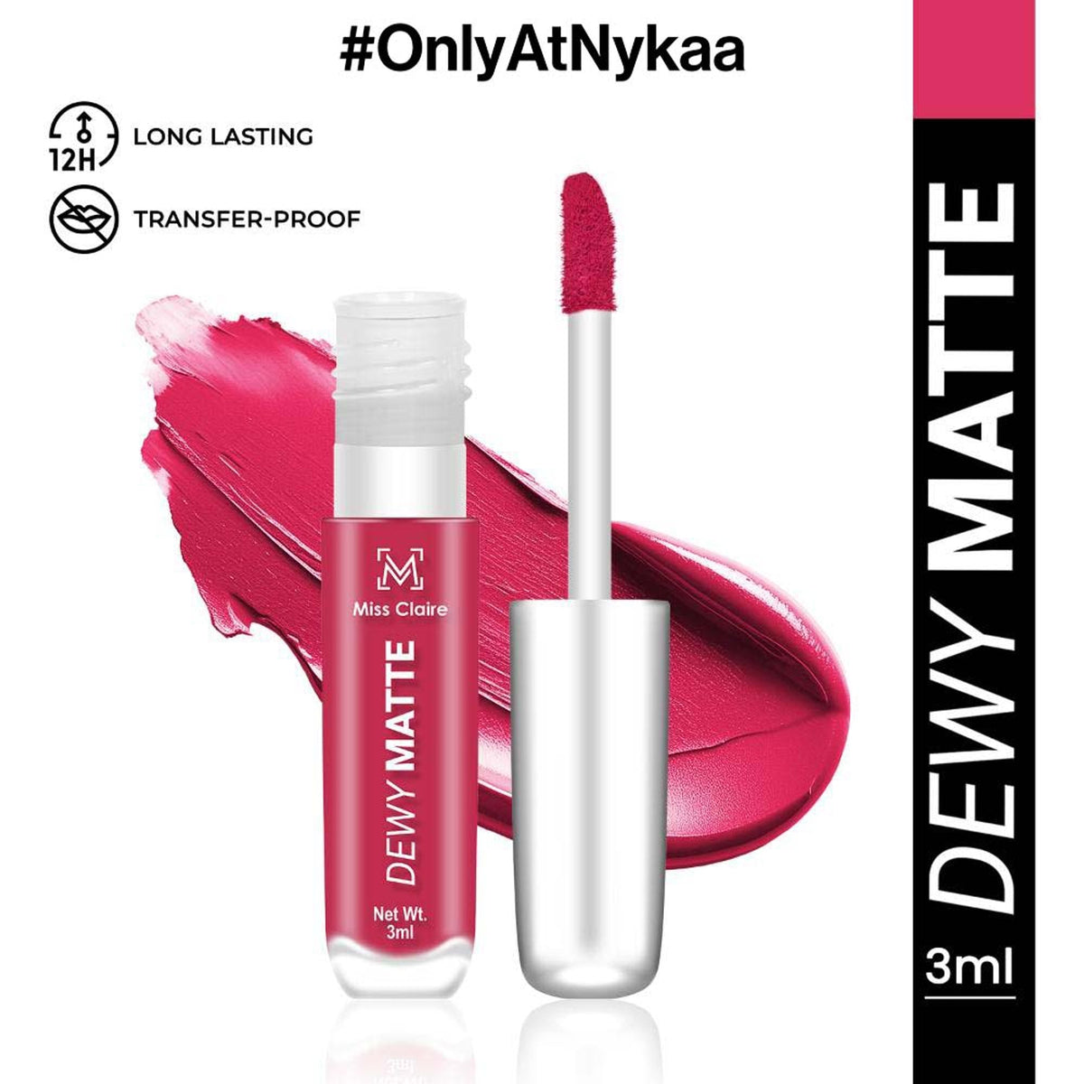 Miss Claire Dewy Matte Lip Color - 19 Heart On | Grocsy
