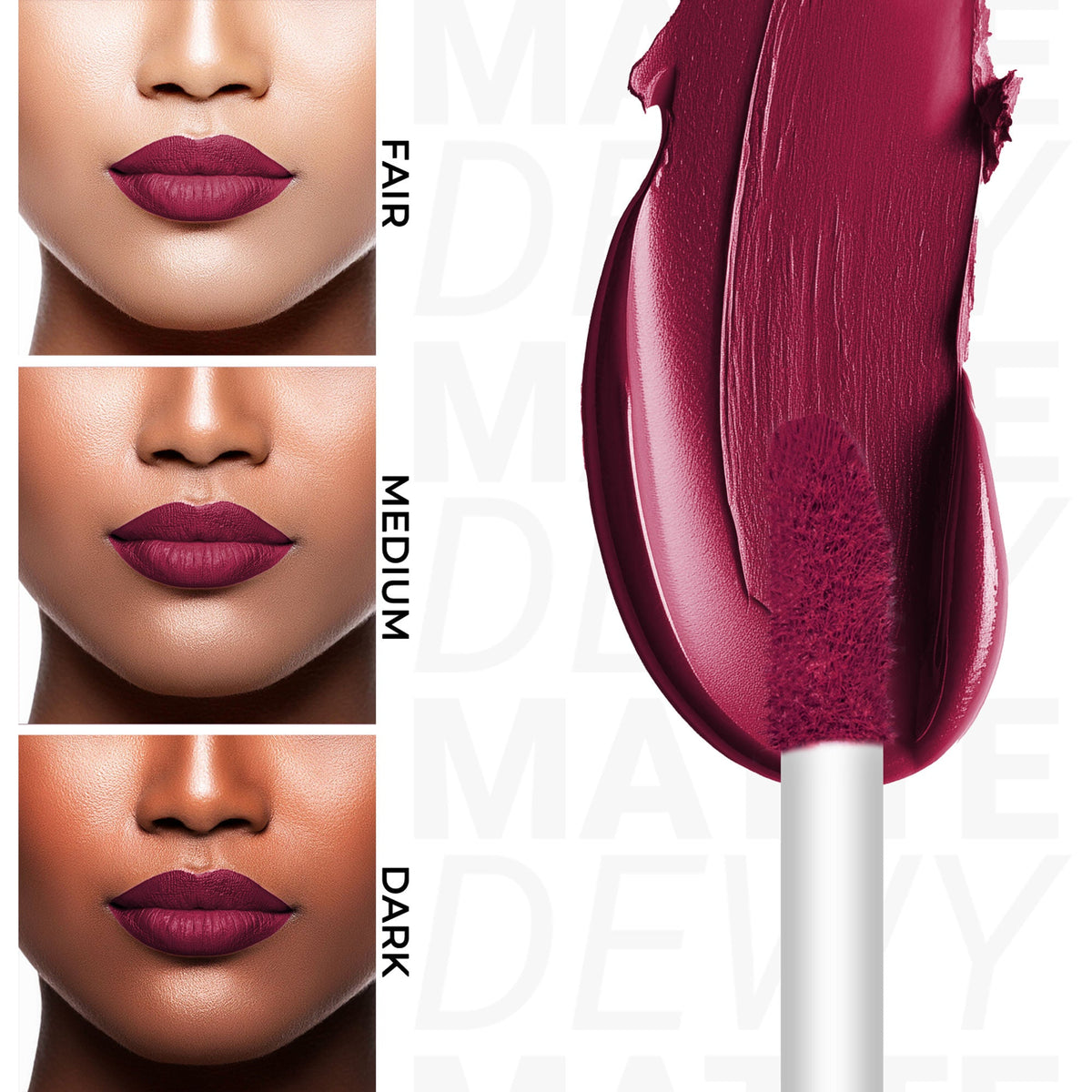 Miss Claire Dewy Matte Lip Color - 20 Berryfique | Grocsy