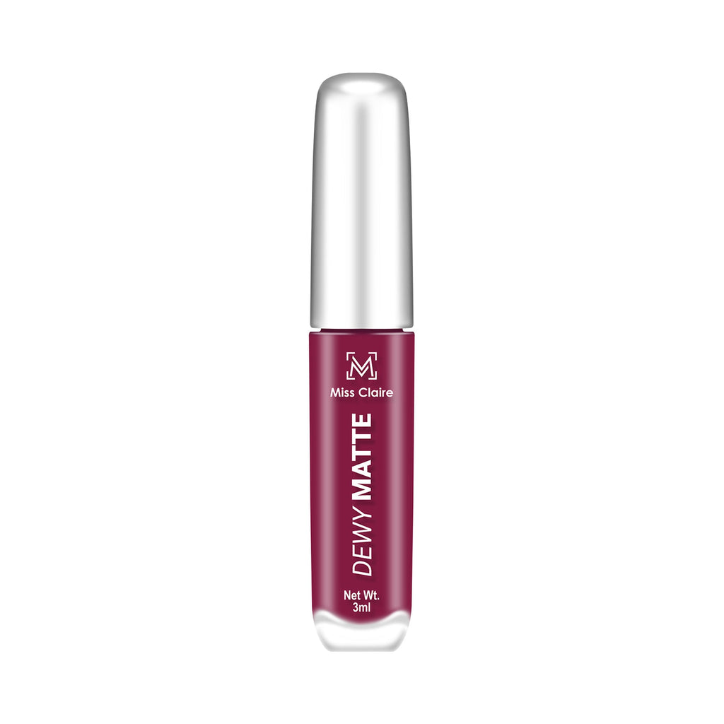 Miss Claire Dewy Matte Lip Color - 21 Plum Pop | Grocsy