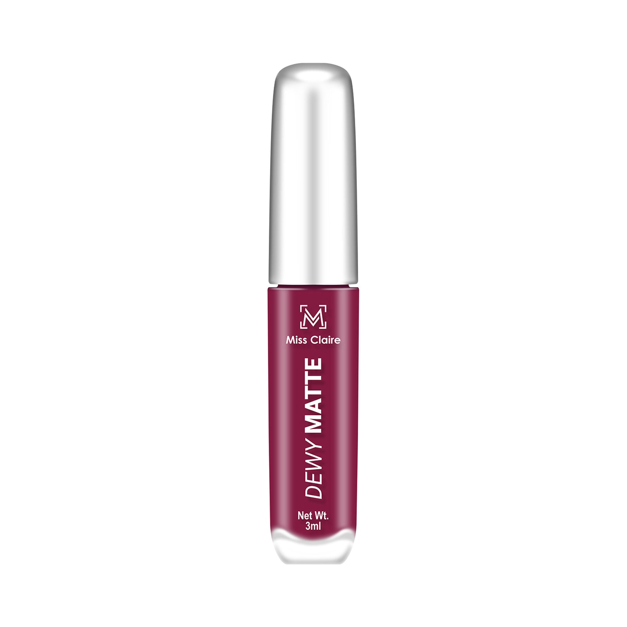 Miss Claire Dewy Matte Lip Color - 21 Plum Pop | Grocsy