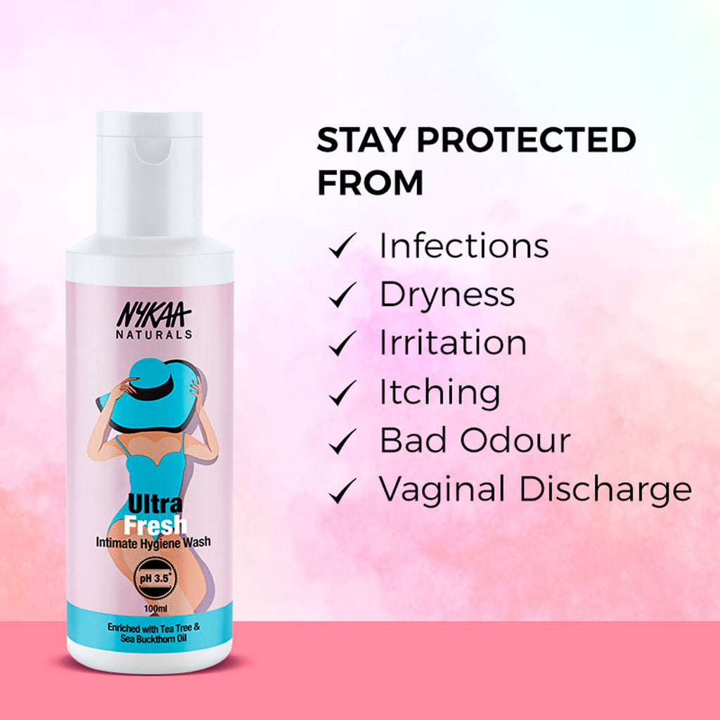 Nykaa Naturals Ultra Fresh Intimate Hygiene Wash PH 3.5 For Women | Grocsy