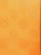 Saree Mall Mustard Yellow & Gold Printed Saree | Grocsy