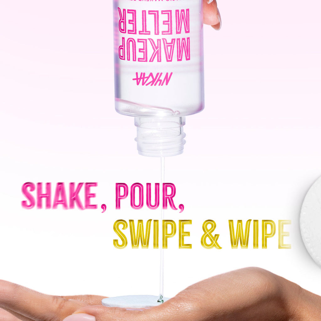 Nykaa Makeup Melter Oil-Infused Cleansing Water & Biphasic Makeup Remover | Grocsy
