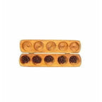 Ancient Living Vamana Guntalu / Pallanghuzi / Mancala wooden Board Game | Grocsy