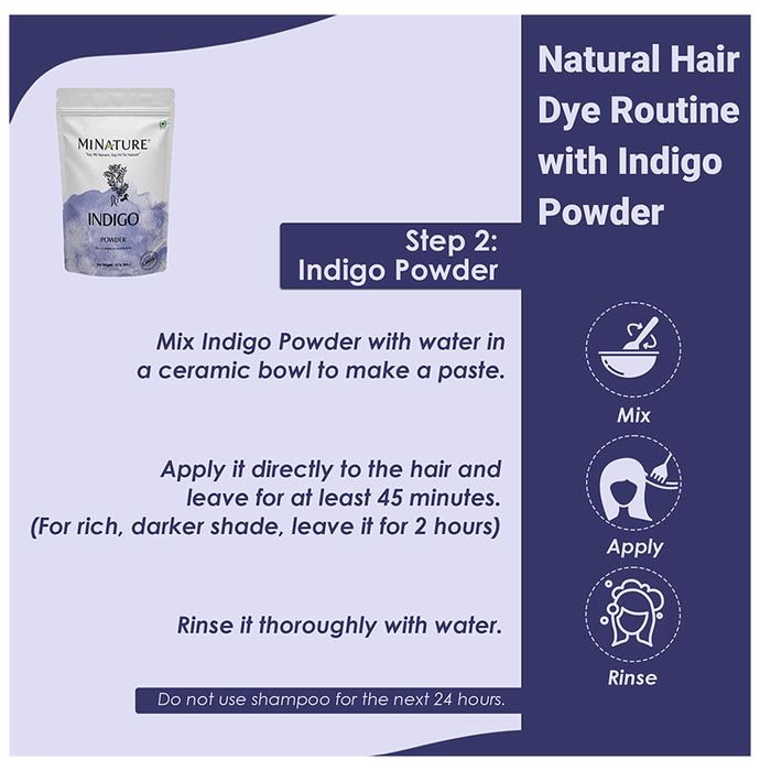 Minature Indigo Organic Powder | Grocsy