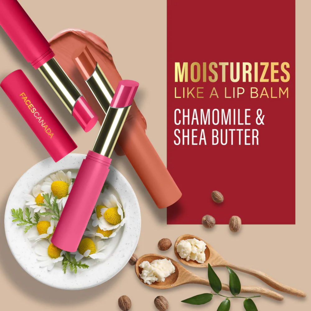 Faces Canada 3 in 1 LongStay Matte Lipstick - Showstopper Red 09 | Grocsy