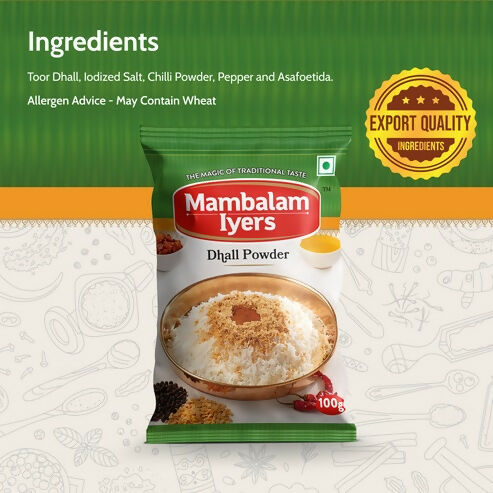 Mambalam Iyers Dhall Powder | Grocsy