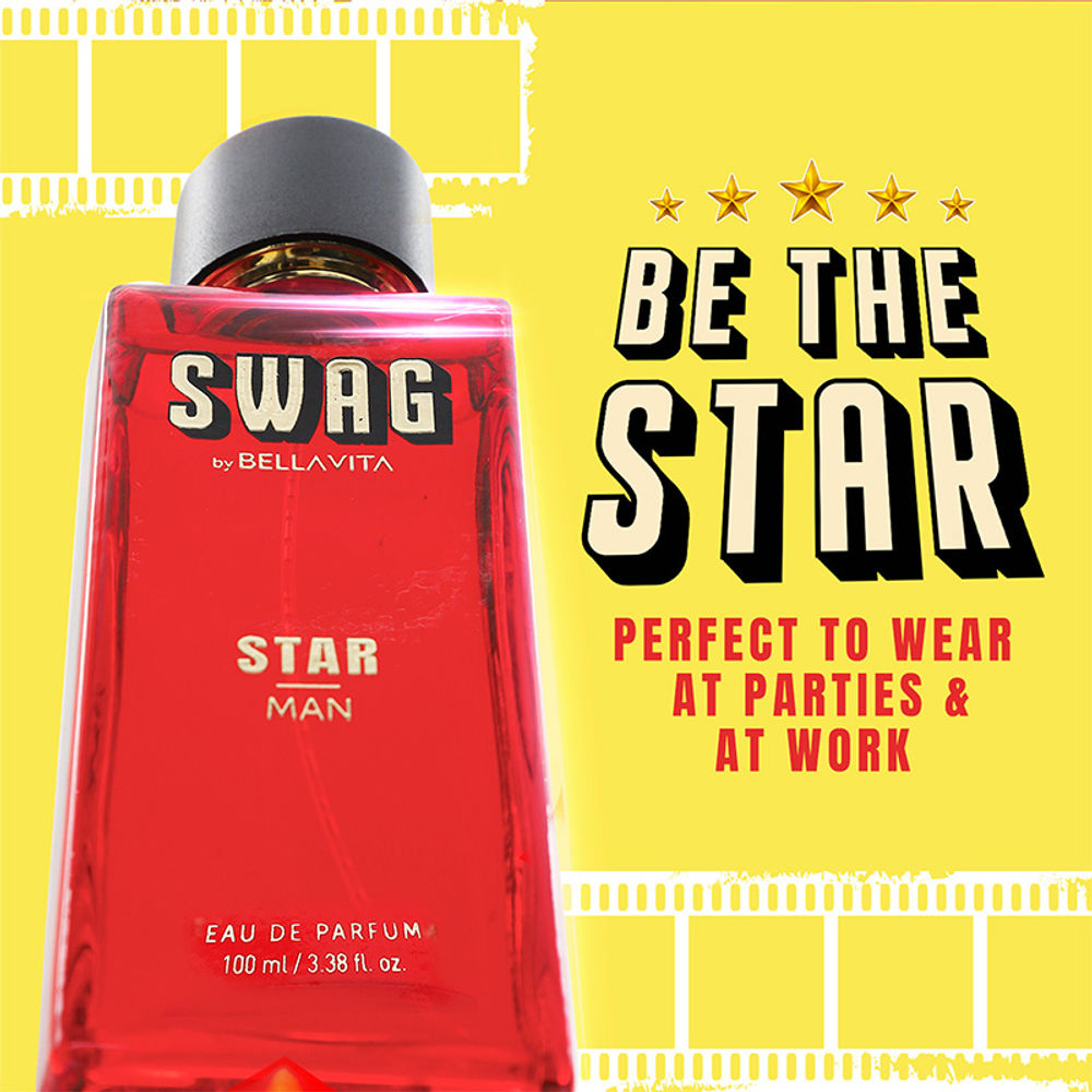 Swag Star Perfume For Men By Bella Vita | Grocsy