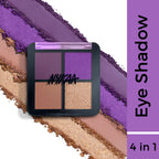 Nykaa Cosmetics Eyes On Me! 4 In 1 Quad Eyeshadow Palette | Grocsy