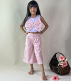 ArthLife Lavender And Pink Bow Co-Ord Set | Grocsy