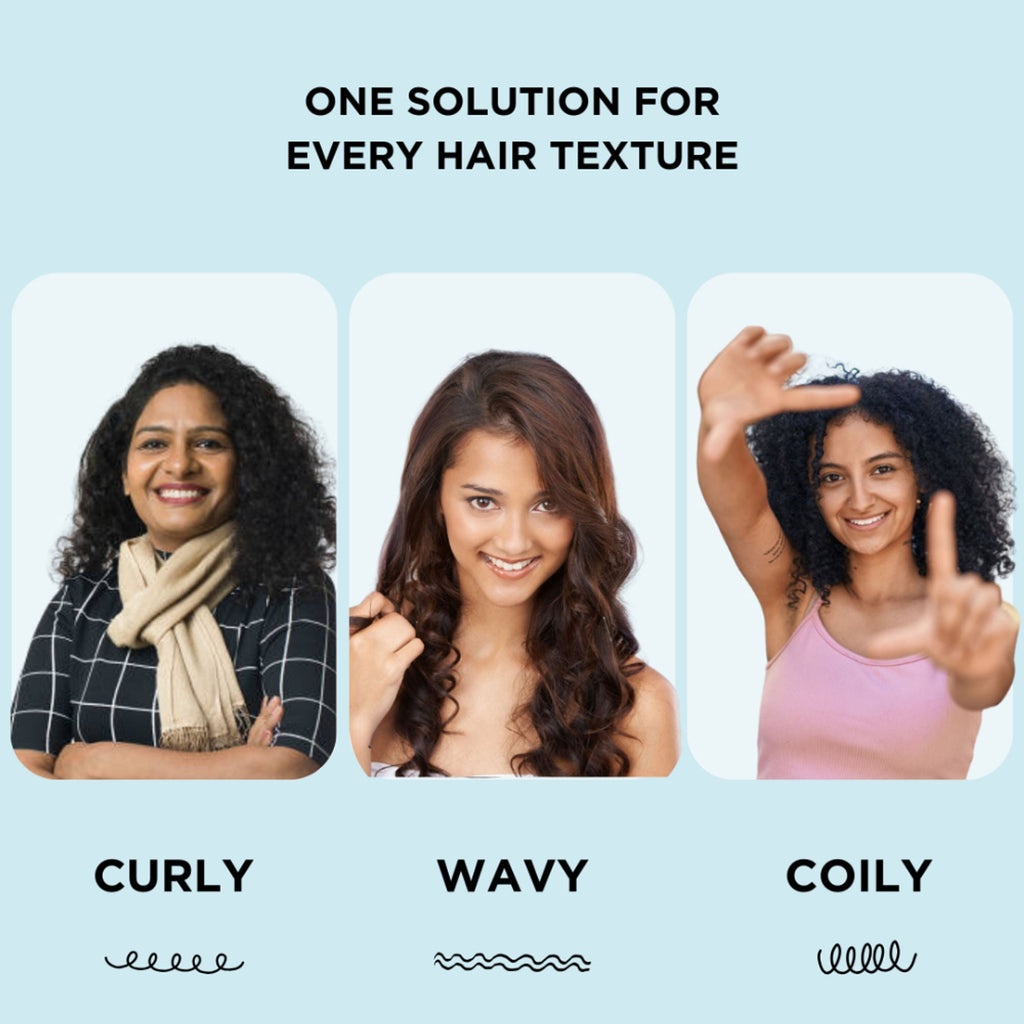 XO Curls Shower Detangling Comb - Black | Grocsy